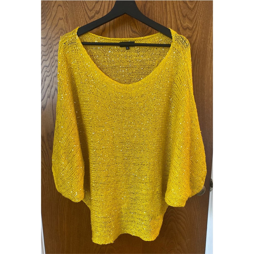 C.O.C Yellow Sweater Size 3XL Women Kids Girls Unisex